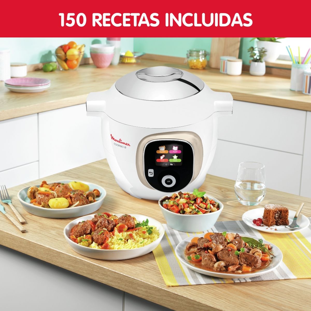 MOULINEX - Multicooker Robot Cocina Cookeo +