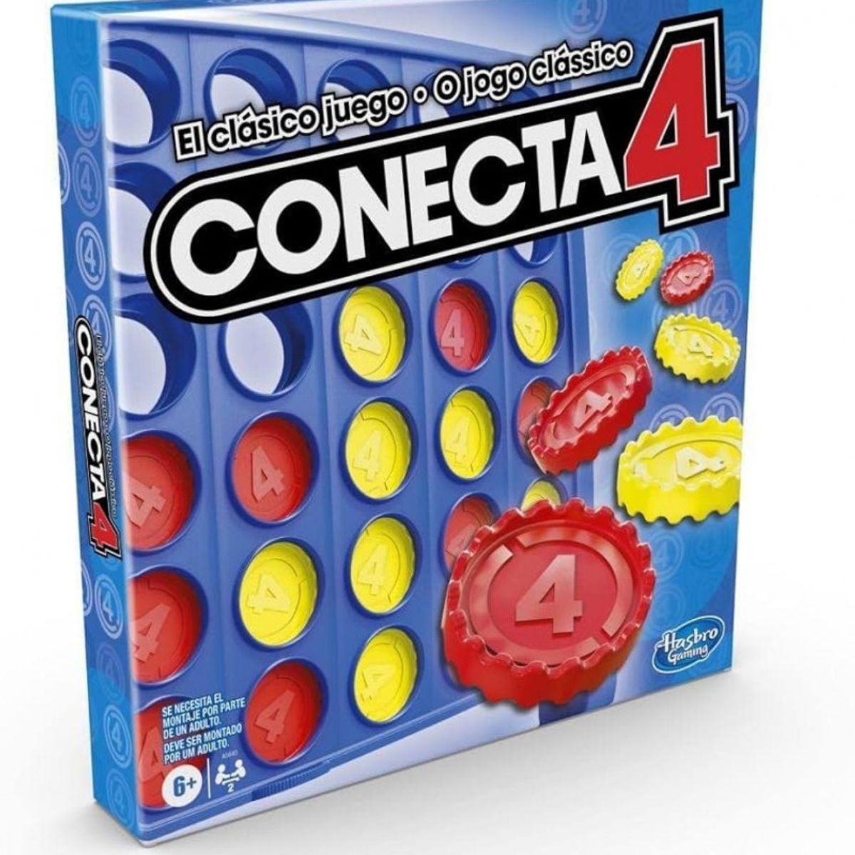 HASBRO - Conecta 4 Original Hasbro - Juego de Mesa - Español