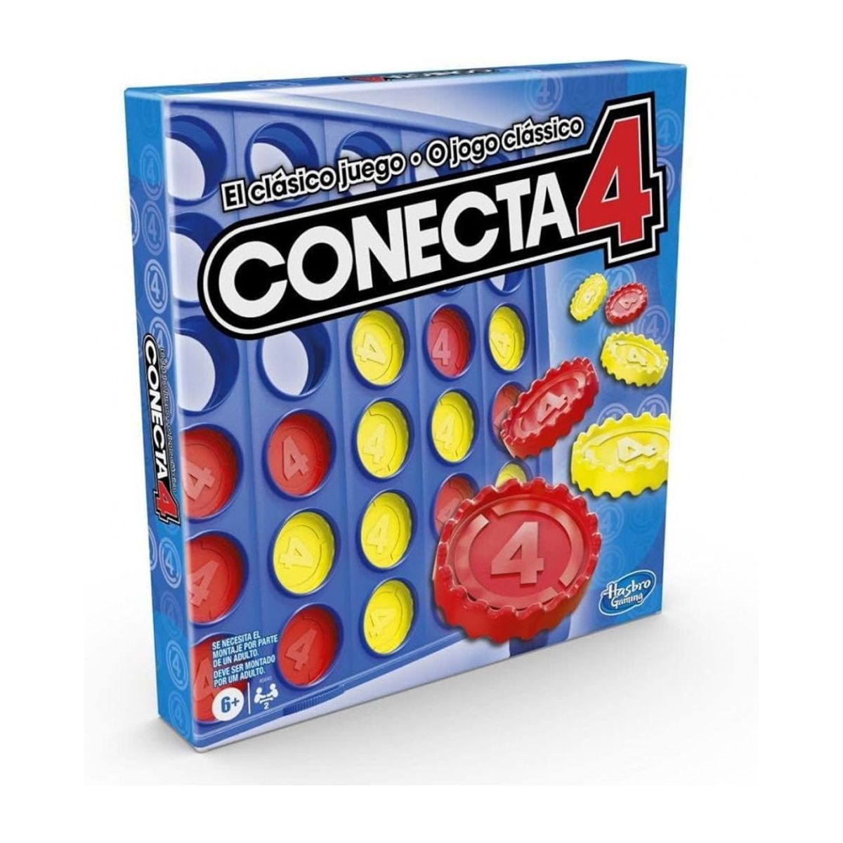 HASBRO - Conecta 4 Original Hasbro - Juego de Mesa - Español