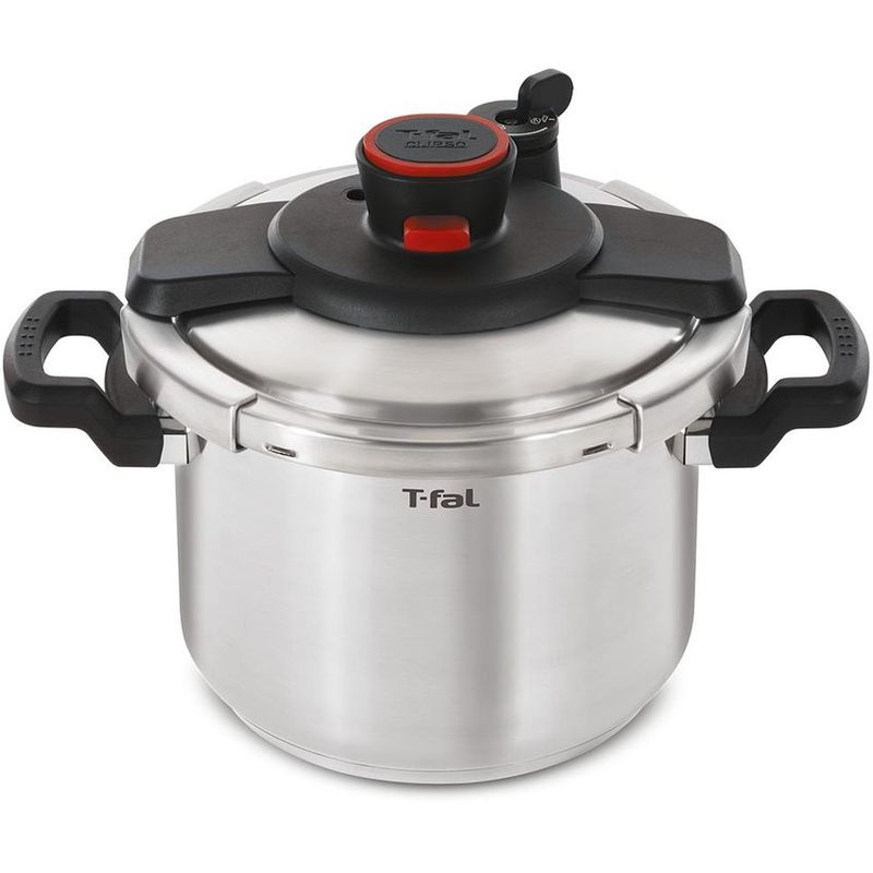 TEFAL - Olla a Presión Clipso Acero Inoxidable 7,5L