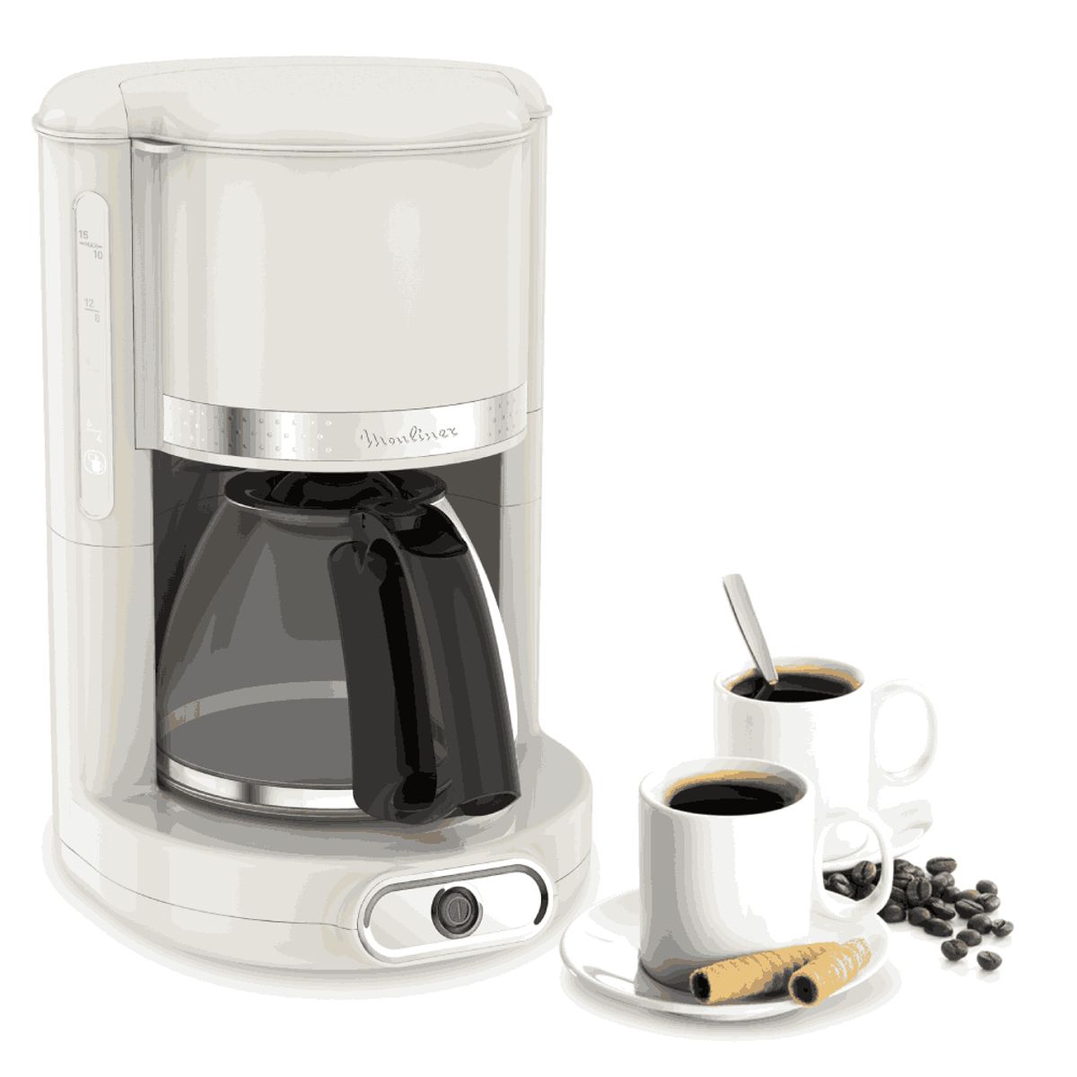 MOULINEX - Cafetera de filtro Soleil 1,25L 1000W