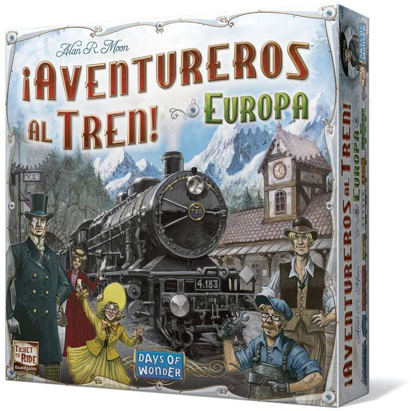 EDGE ENTERTAINMENT - Juego De Mesa Aventureros Al  Europa - Ticket To Ride