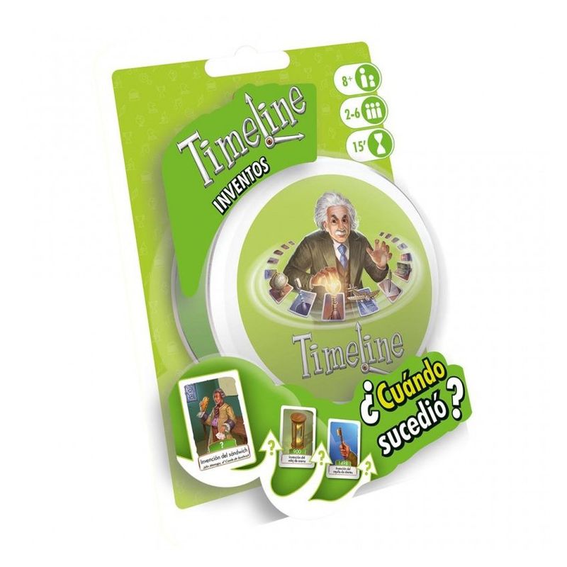 ASMODEE - Timeline Inventos Blister - Juego De Mesa - Español.-