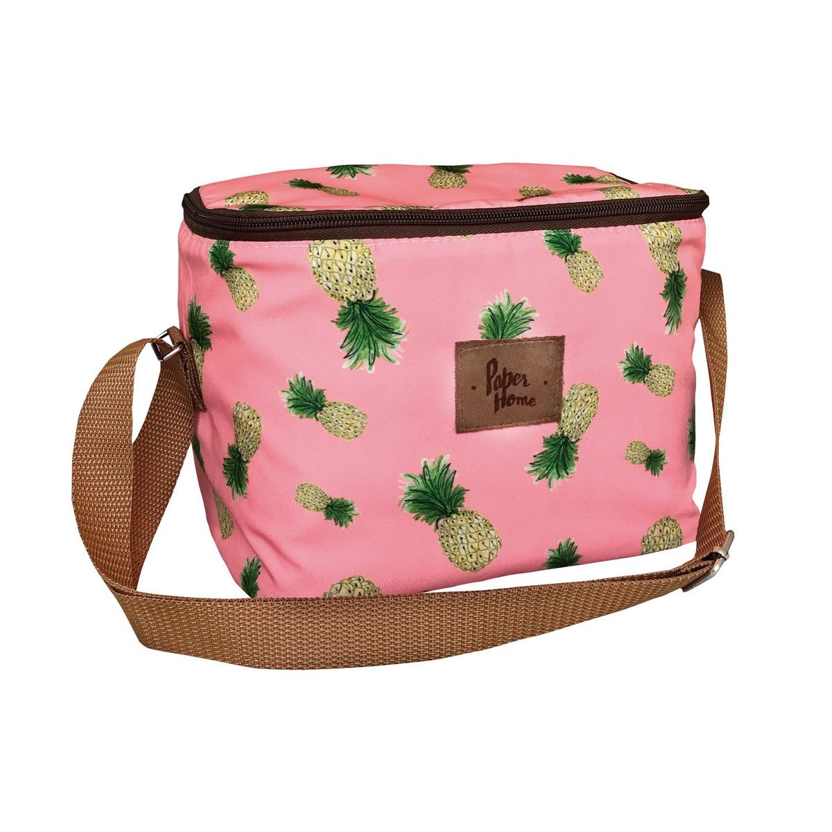 PAPER HOME - Lonchera térmica sustentable piñas Paper Home