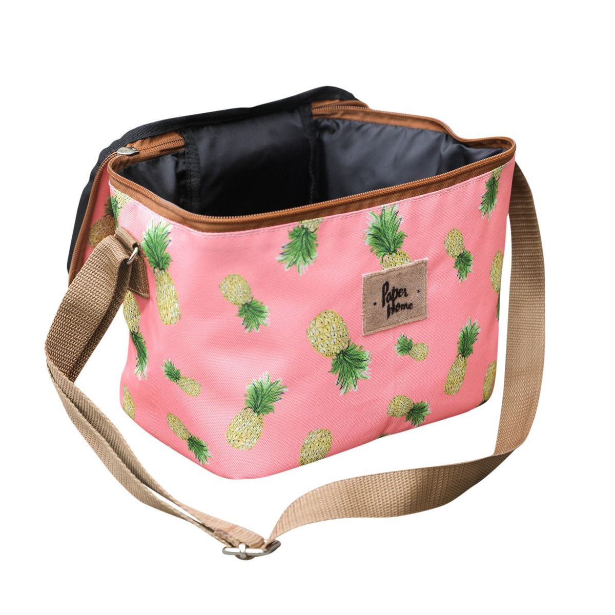 PAPER HOME - Lonchera térmica sustentable piñas Paper Home
