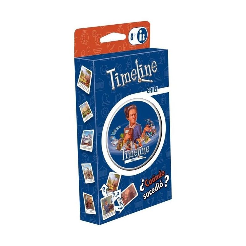 ASMODEE - Timeline Chile - Juego De Mesa - Español