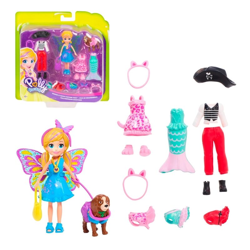 POLLY POCKET - Polly Pocket Pack De Disfraces