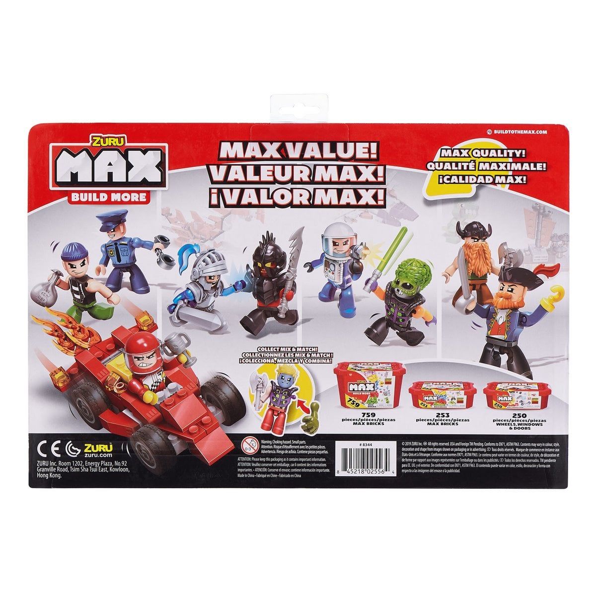 ANSALDO - Bloques MAX pack 15 figuras construcción