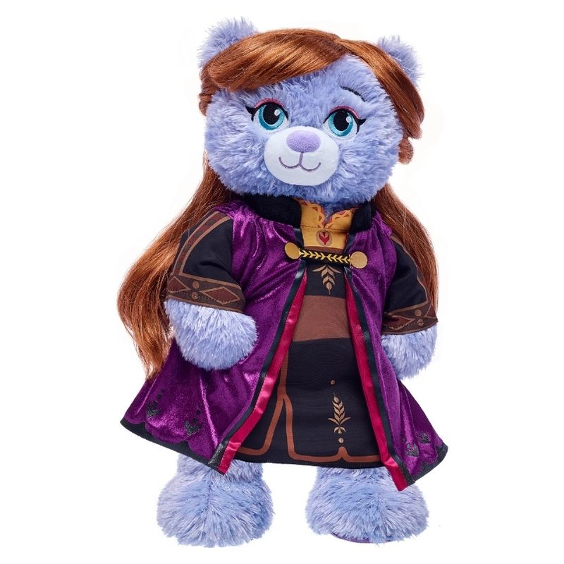 BUILD A BEAR - Peluche Build a Bear Ana Frozen con traje y peluca