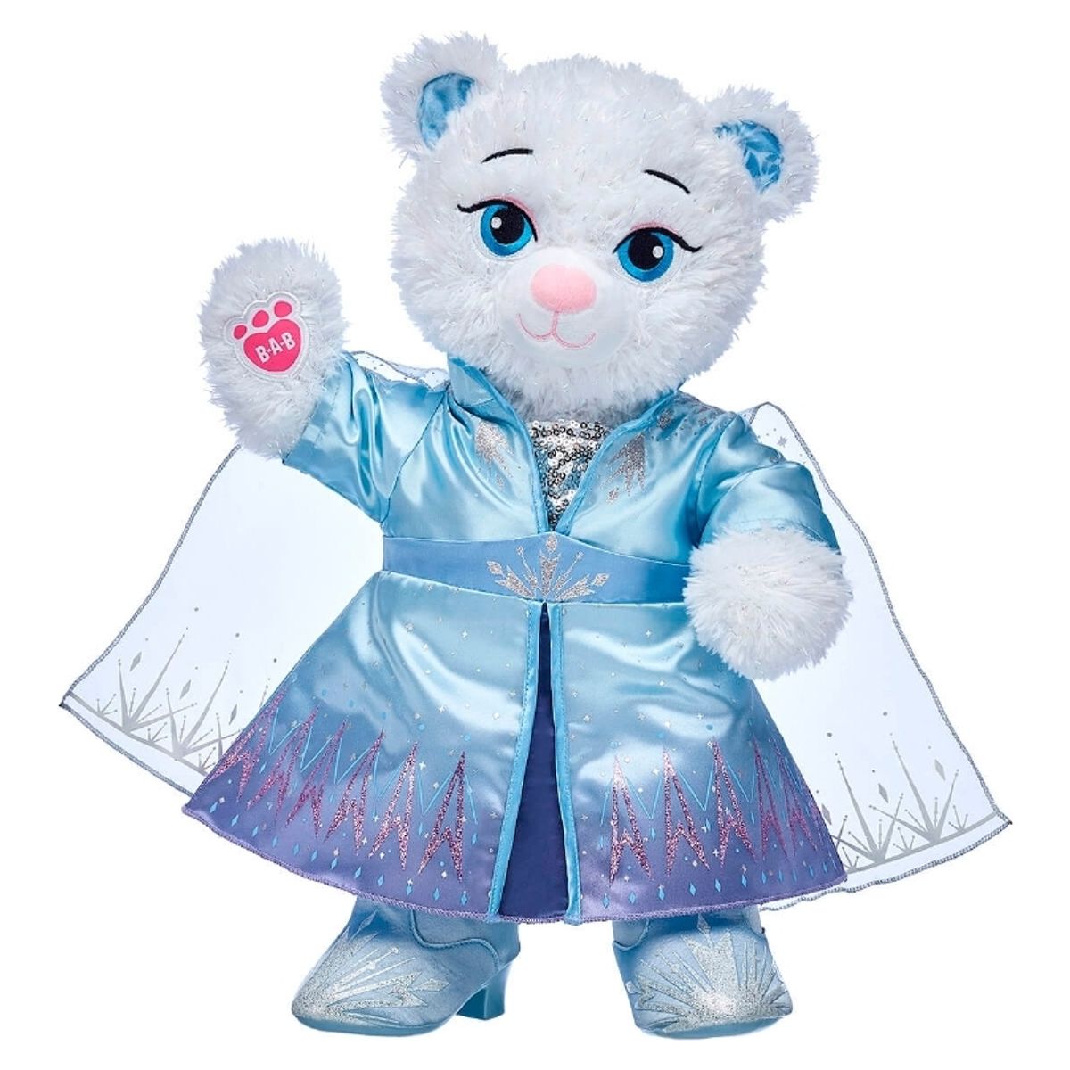 BUILD A BEAR - Peluche Build-A-Bear Elsa Frozen 2 Con Traje Y Zapatos