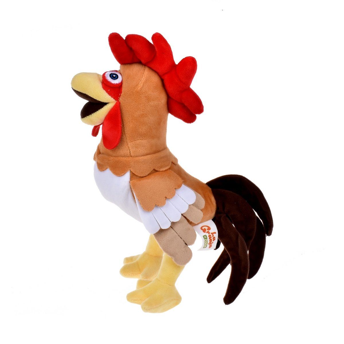 LA GRANJA DE ZENON - Peluche musical La Granja de Zenon Gallo Bartolito 20 cm