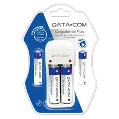 DATACOM - Cargador De Pilas Aa/Aaa/9V Pronobel