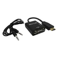 DATACOM - Adaptador HDMI Con Audio a VGA Pronobel