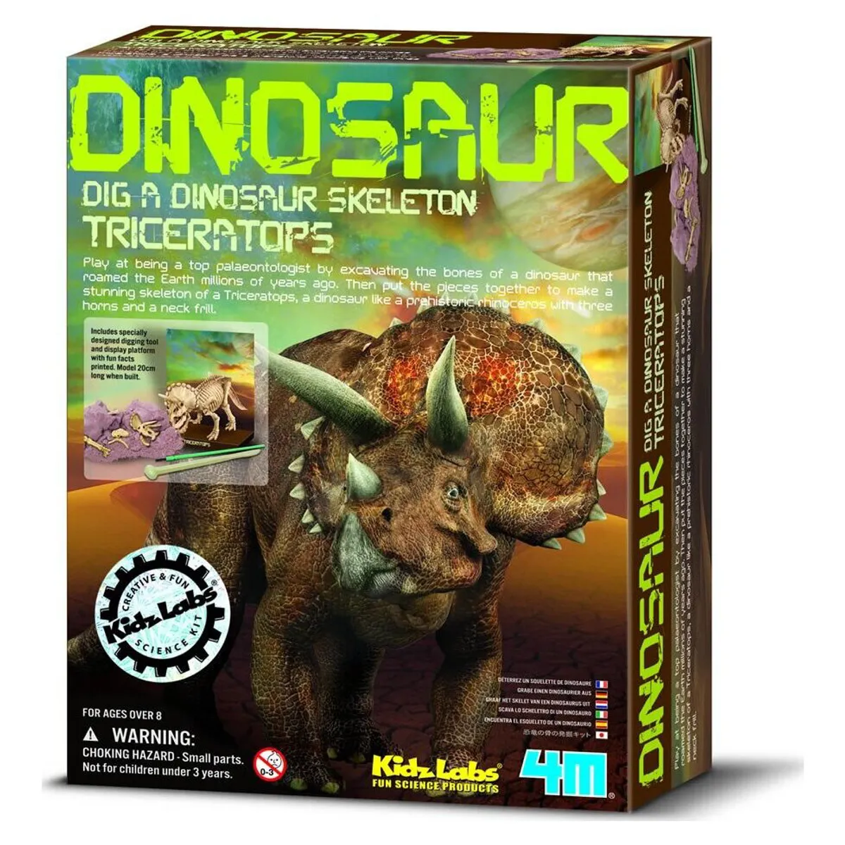 4M - Excava Triceratops Ciencia