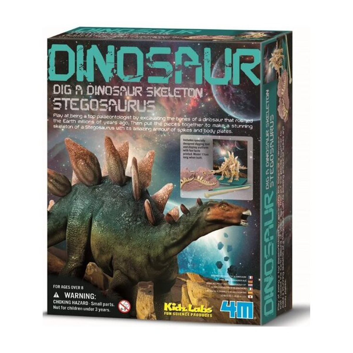 4M - 4M Excava Stegosaurus Ciencia