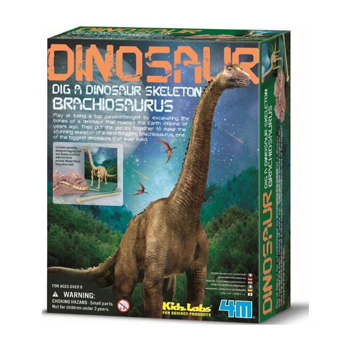 4M - Excava Braquiosaurio