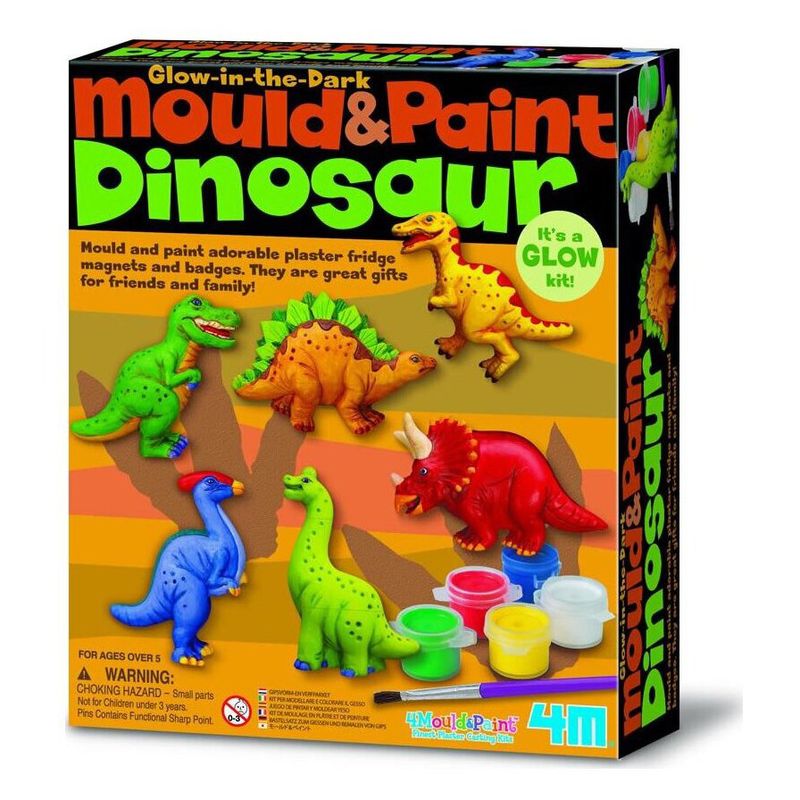 4M - Moldea Pinta Dinosaurios