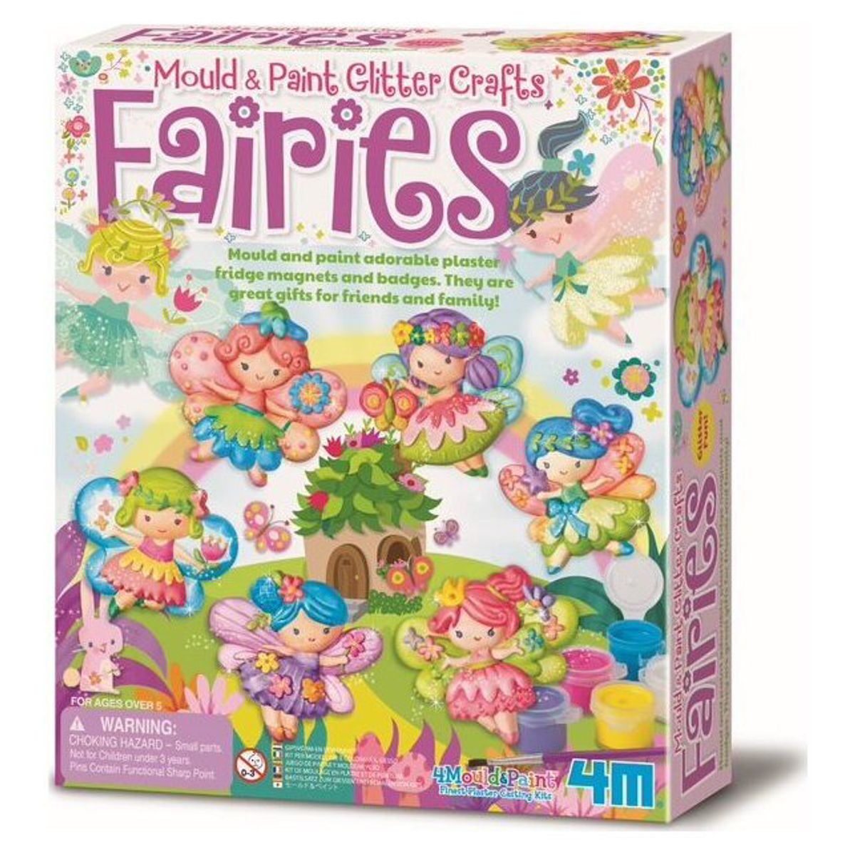 4M - Moldea Pinta Hadas Manualidades