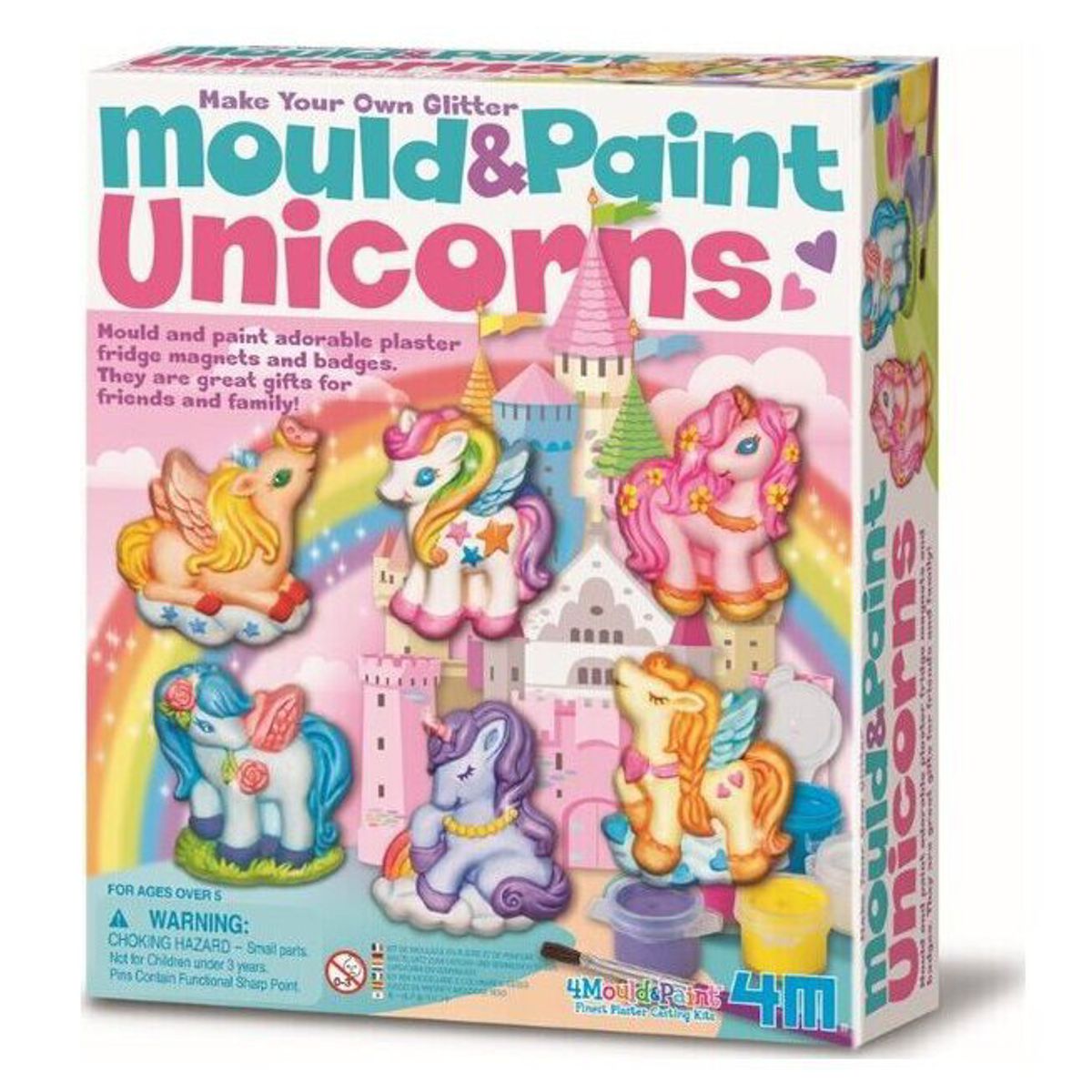 4M - Moldea Pinta Unicornios