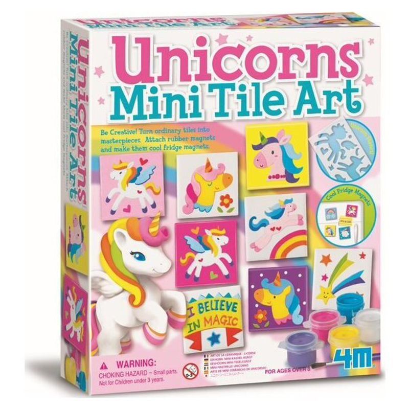 4M - Magnetos Ceramica Unicornios