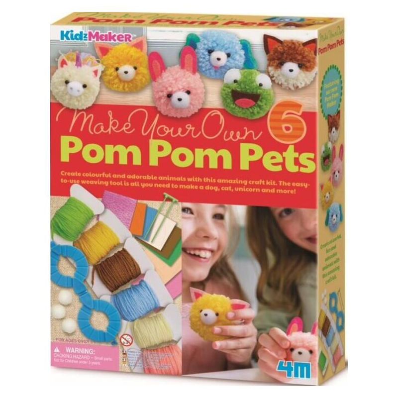 4M - Haz Mascotas Con Pompones