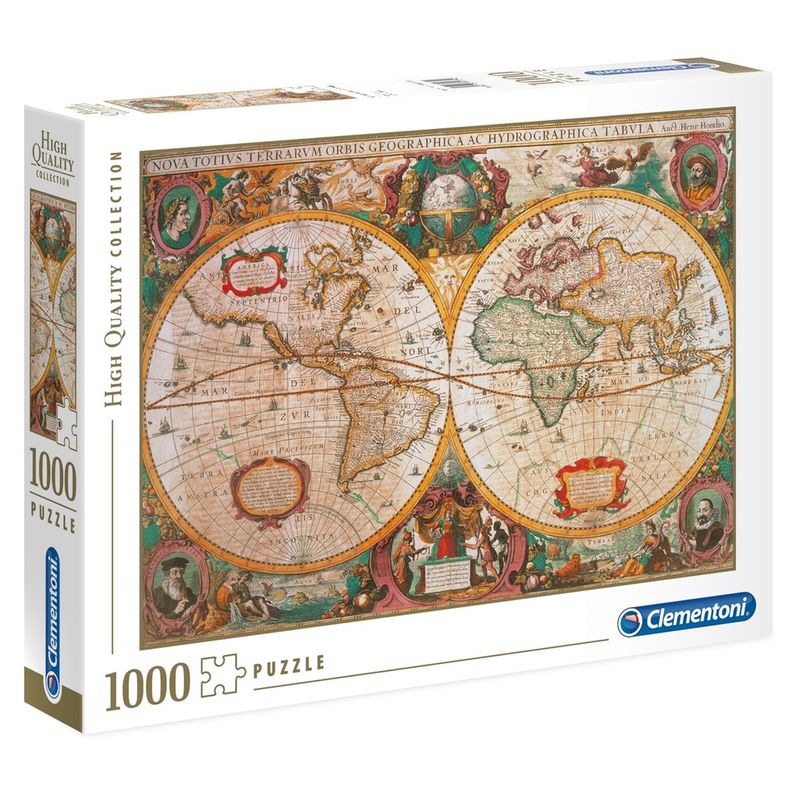 CLEMENTONI - Puzzle 1000 piezas Old Map