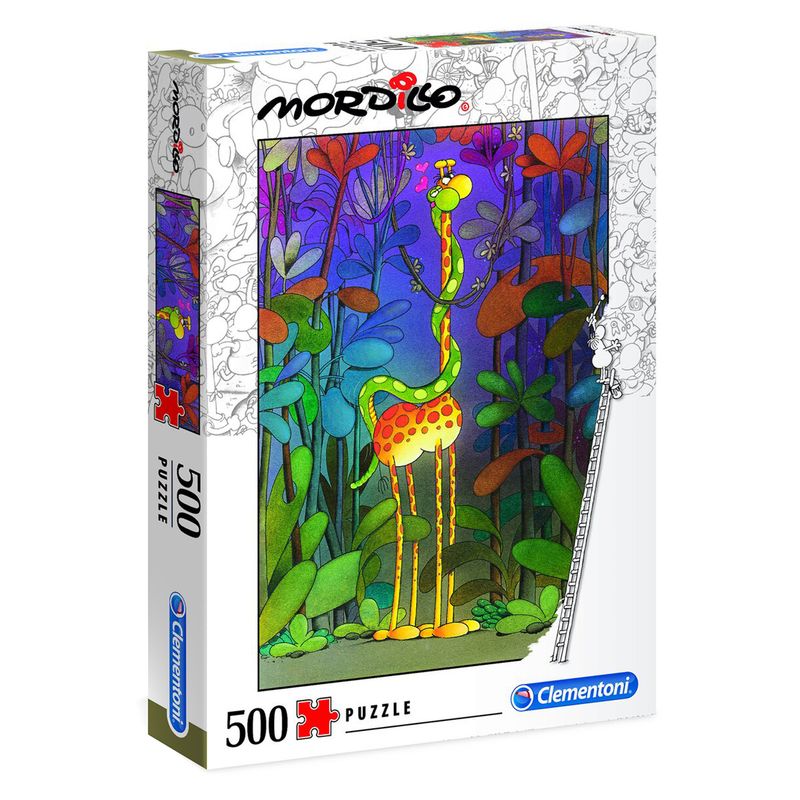 CLEMENTONI - Puzzle  500 Pcs Mordillo El Amante