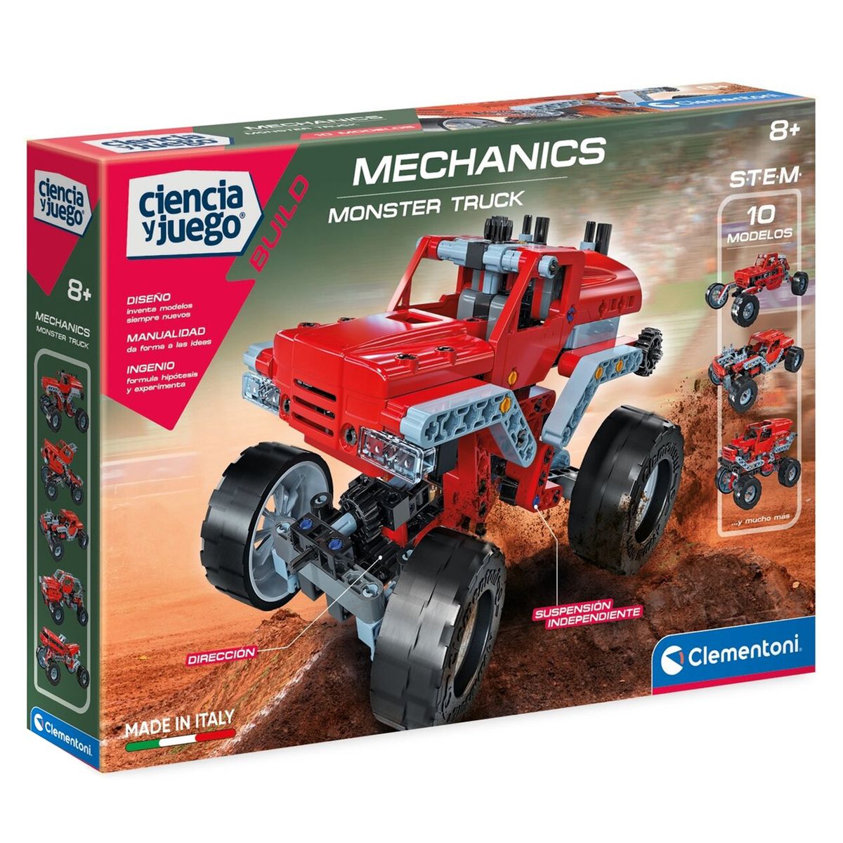 CLEMENTONI - Lab Mecanica  Monster Trucks