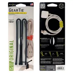 NITE IZE - Amarra De Goma Gear Tie 12 In. - 2 Pack.