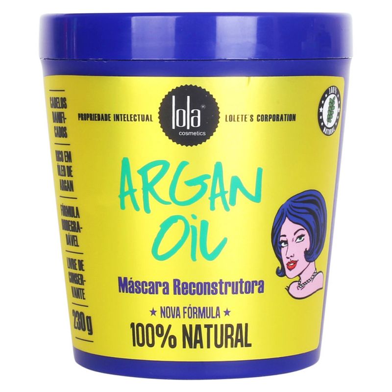 LOLA COSMETICS - Mascara Argan Reconstructiva.-
