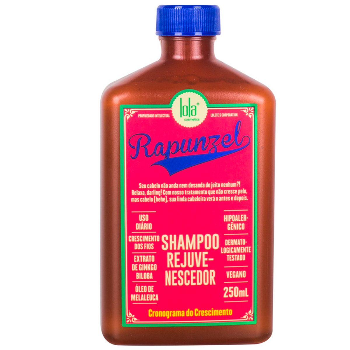 LOLA COSMETICS - Rapunzel Shampoo Rejuvenecedor