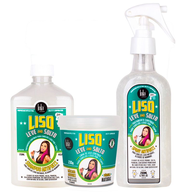 LOLA COSMETICS - Pack liso suave y suelto