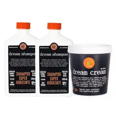 LOLA COSMETICS - Pack Dream Cream 2 Shampoo y Máscara 200g