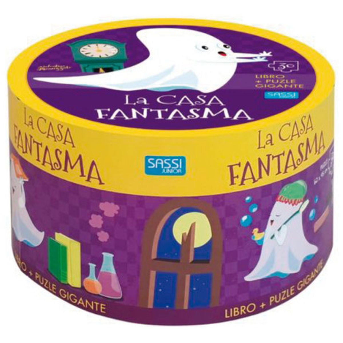 MANOLITO BOOKS - Libro y Puzzle La Casa Fantasma