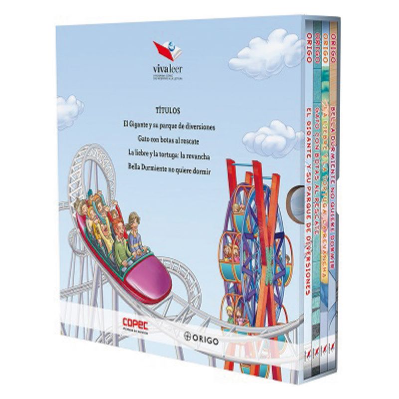ORIGO - Pack Prelectores Viva Leer N° 2 ( 4 Libros )