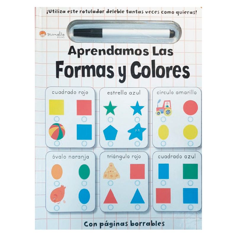MANOLITO BOOKS - Aprendamos Las Formas y Los Colores