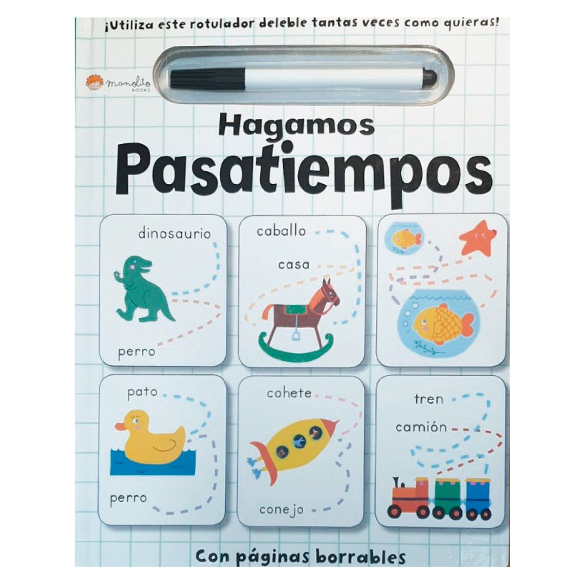 MANOLITO BOOKS - Hagamos Pasatiempos - Autor(a):  Elizabeth  Golding