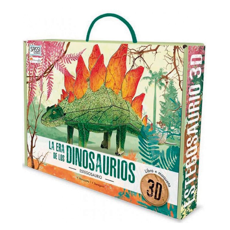 MANOLITO BOOKS - Libro Mas Maqueta La Era De Los Dinosaurios. Estegosaurio