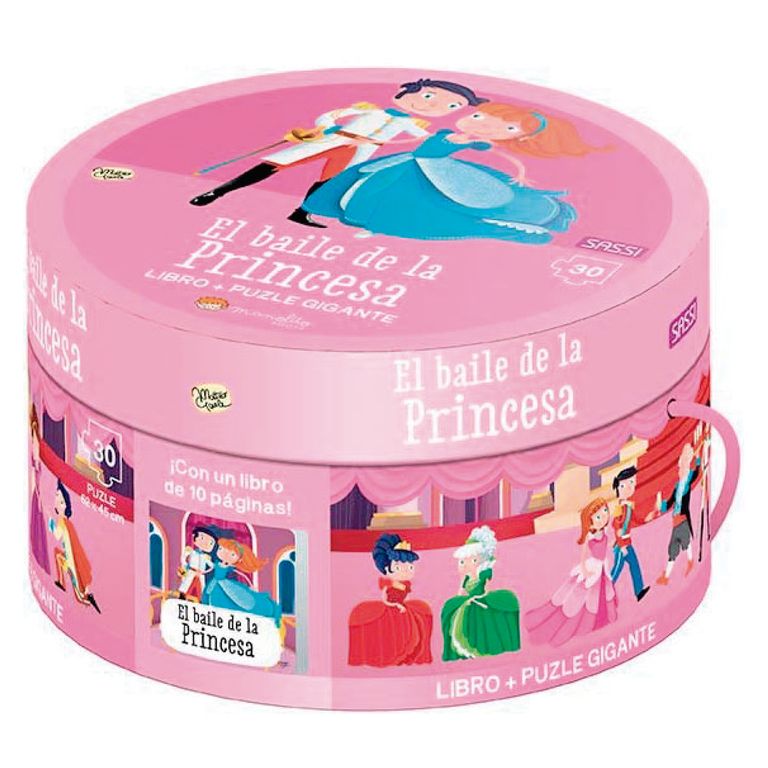 Libro Y Puzzle El Baile De La Princesa