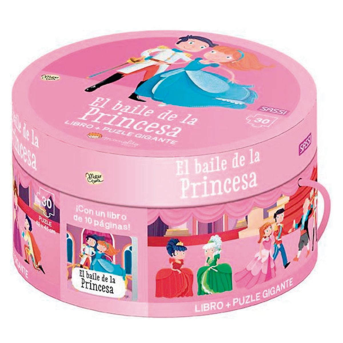 MANOLITO BOOKS - Libro y Puzzle El Baile De La Princesa