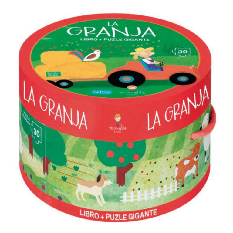 Libro Y Puzzle La Granja