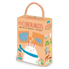 MANOLITO BOOKS - Libro y Puzzle Los Contrarios