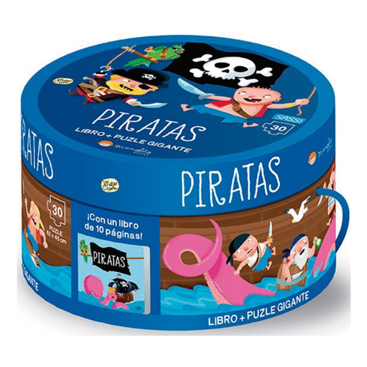 MANOLITO BOOKS - Libro y Puzzle Piratas