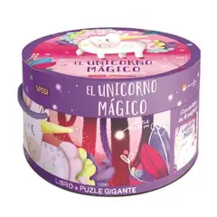MANOLITO BOOKS - Libro y Puzzle Unicornio Magico