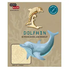 RETAILEXPRESS - Animal Collection Delfin Modelo Armable En Madera