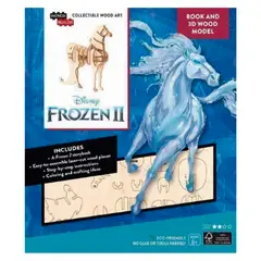 RETAILEXPRESS - Frozen 2 Water Nokk Libro y Modelo Armable En Madera