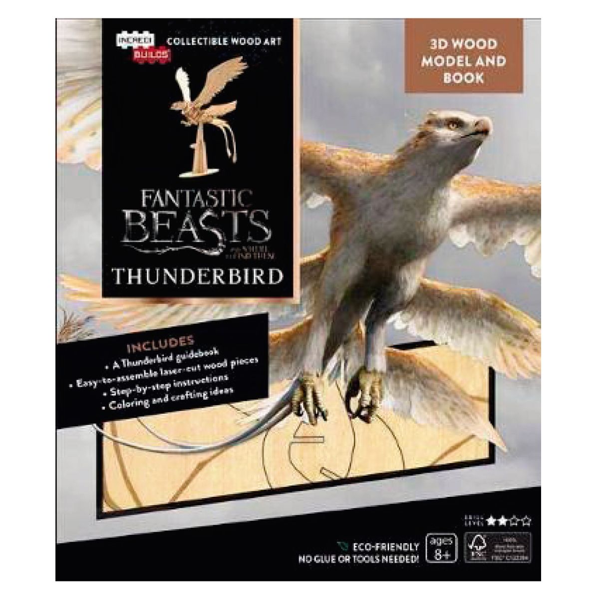 RETAILEXPRESS - Harry Potter Fantastic Thunderbird Modelo Armable En Madera