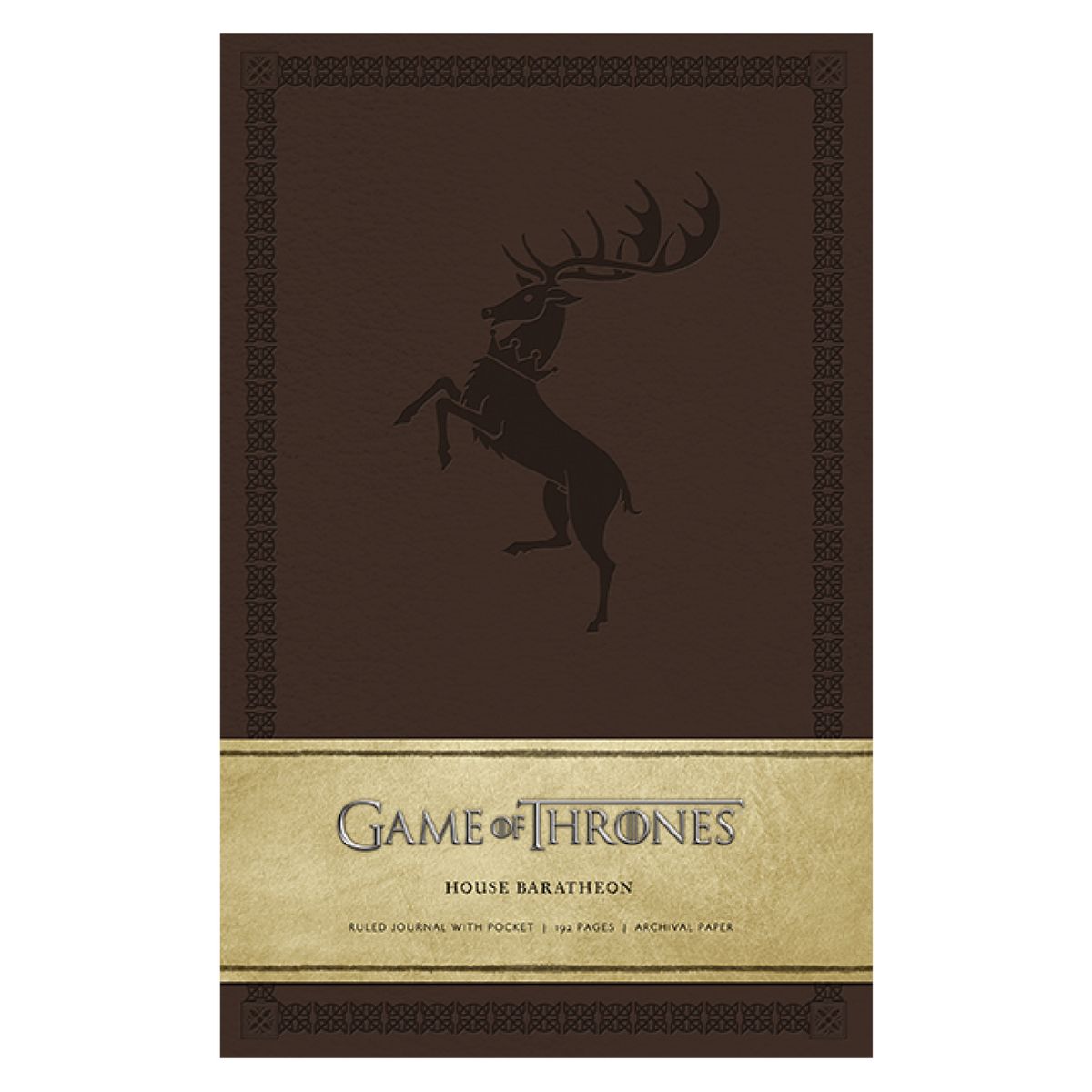 RETAILEXPRESS - Libreta Game Of Thrones: House Baratheon Tapa Dura Lujo Medium