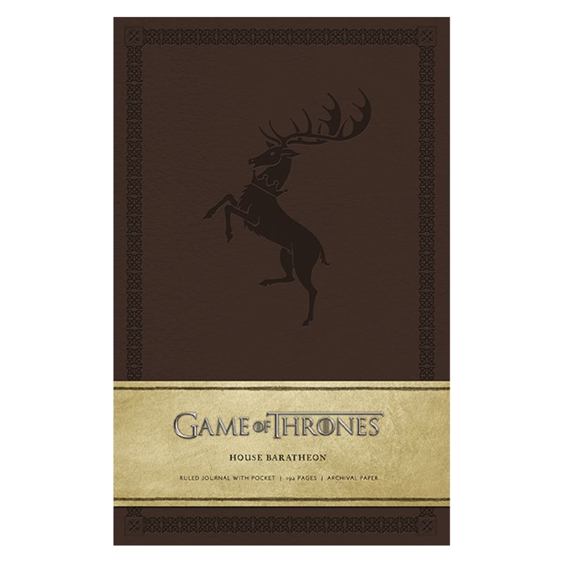 RETAILEXPRESS - Libreta Game Of Thrones: House Baratheon Tapa Dura Lujo Medium