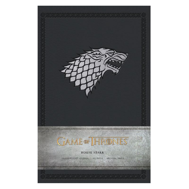 RETAILEXPRESS - Libreta Game Of Thrones: House Stark Lujo Tapa Dura Bolsillo